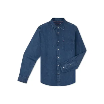 Tommy Hilfiger Shirt Men's Denim Blue
