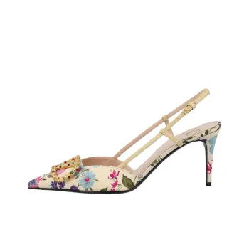 Valentino Slim Heel High Heels Women's Beige