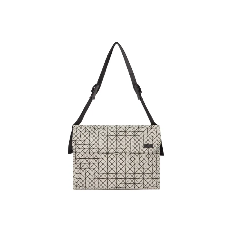 ISSEY MIYAKE Kuro Polyurethane Crossbody Bag, Shoulder Bag Unisex Sandy Beige-0