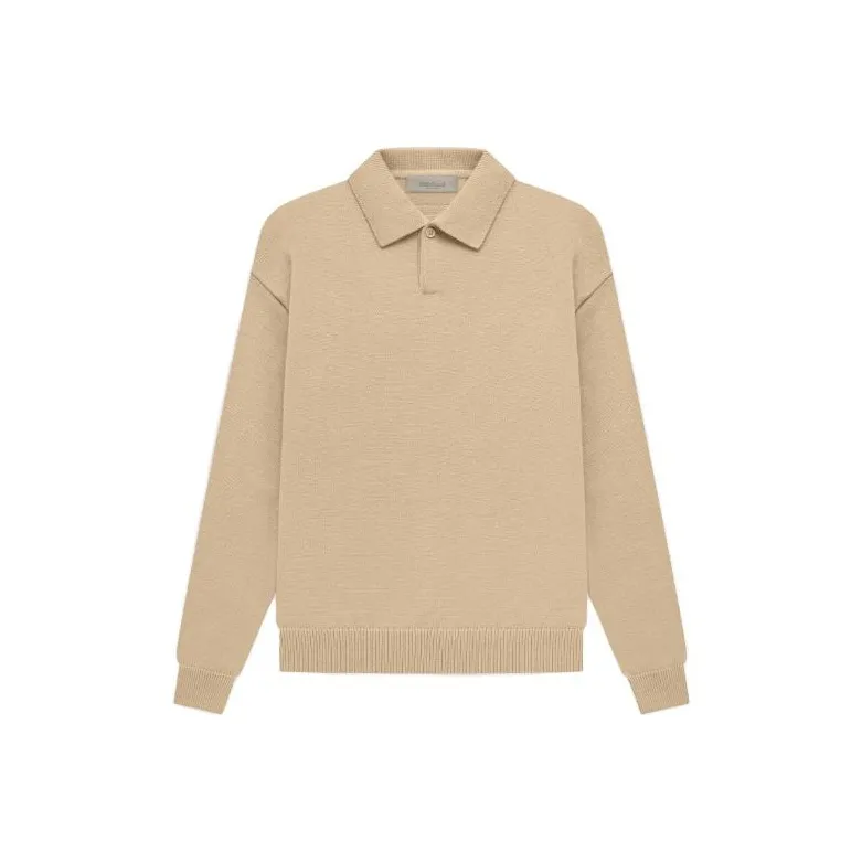 Fear Of God Essentials Knit Ls Polo-0