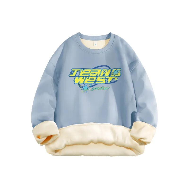 Jean West Sweatshirt Unisex Fleece Lined-24