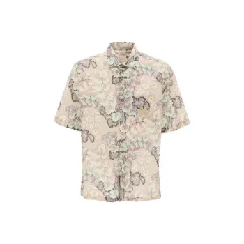 ETRO Floral Printed Short Sleeved Shirt