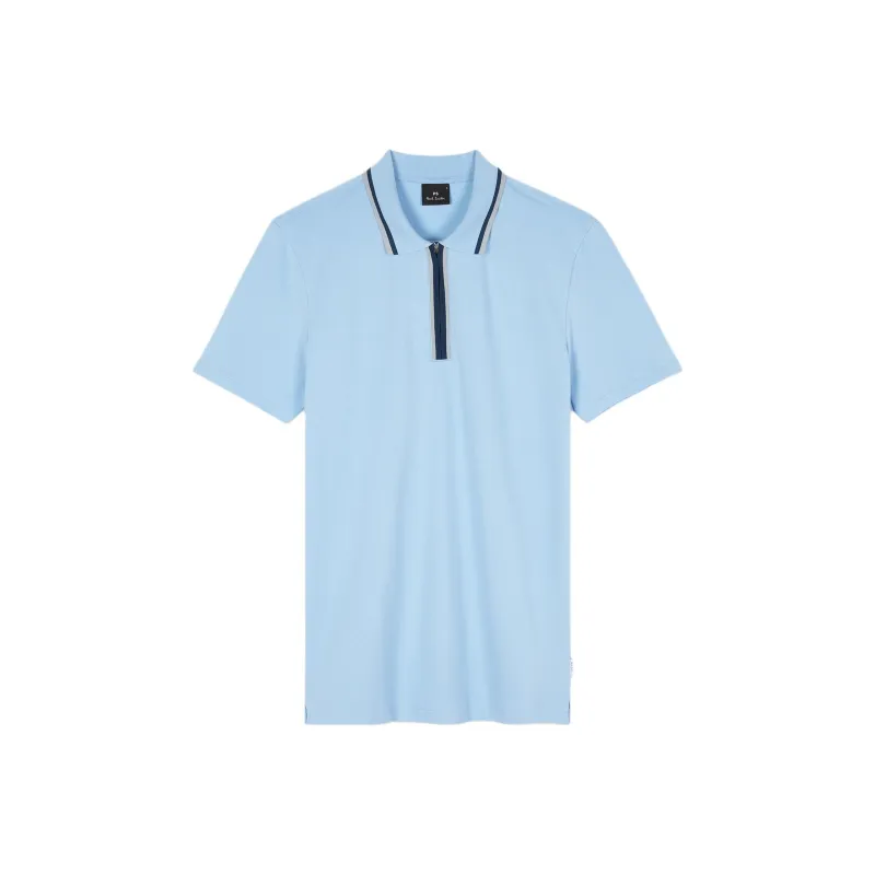Paul Smith Half zip Polo Shirt-0