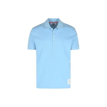 THOM BROWNE 4 Bar Short Sleeved Polo Shirt