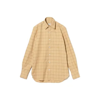 Beams FW24 ERRICO FORMICOLA/HUGO TONDO Shirt Men's Yellow