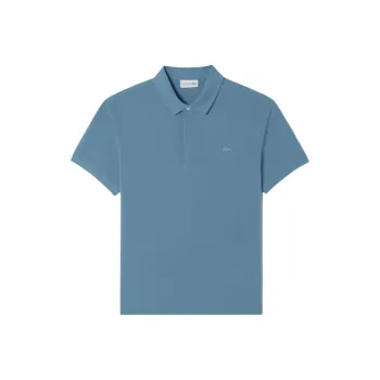 LACOSTE Polo Shirt Men's Steel Blue