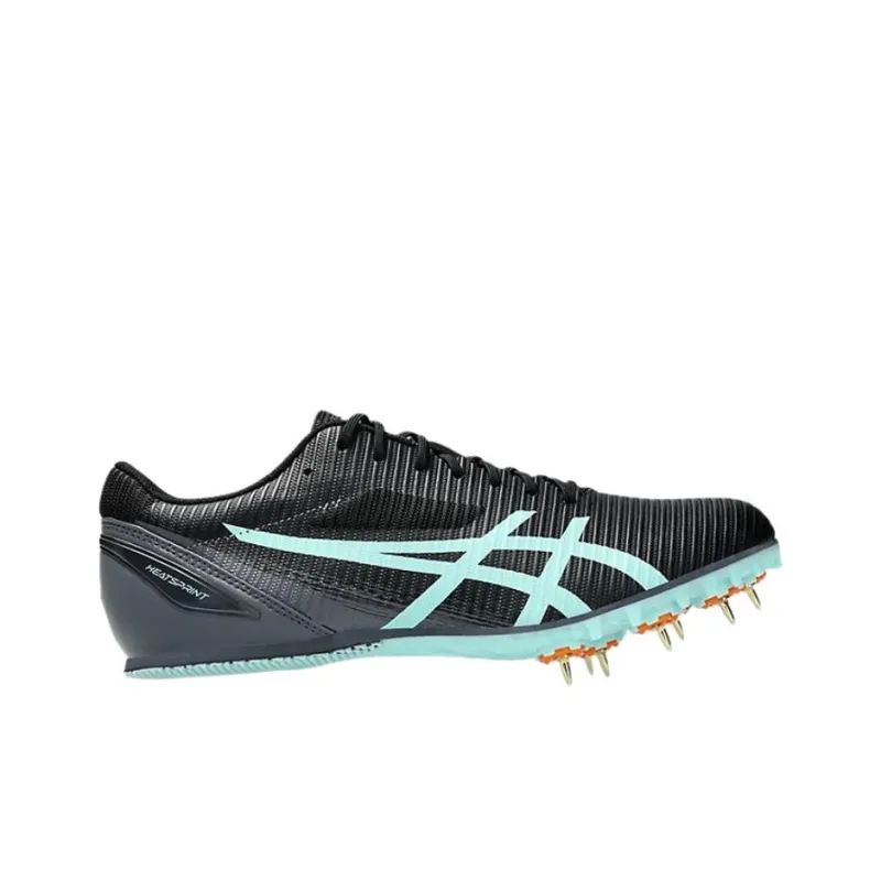 Asics HEATSPRINT 13 Anti Slip Wear Resistant Low Top Sprint Running Shoes Men's Black-1