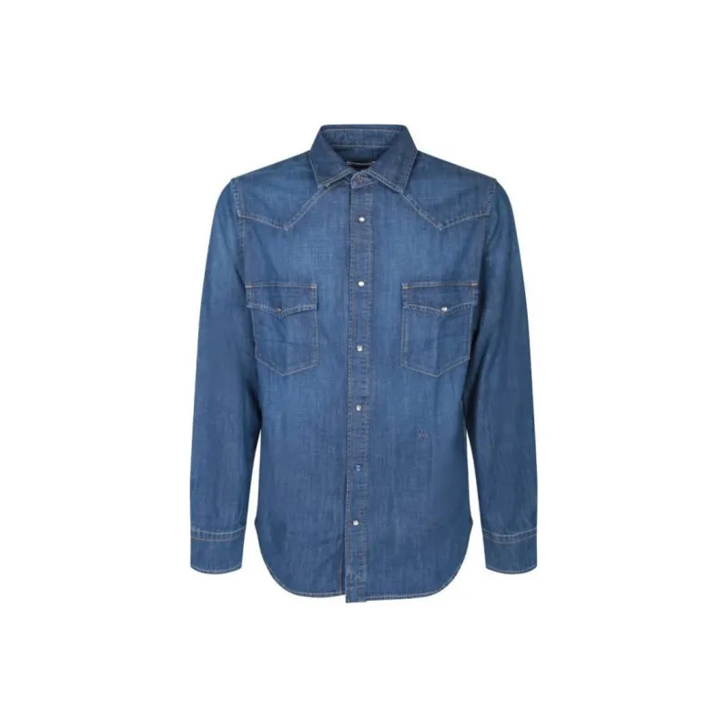 JACOB COHEN Denim Shirt-0