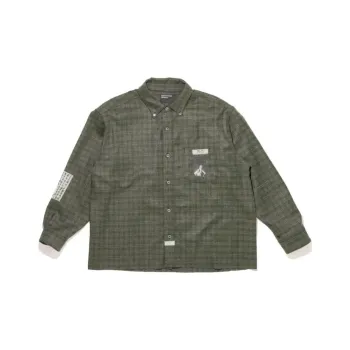 ENFANTS RICHES DEPRIMES FW24 Shirt Men's Green Plaid