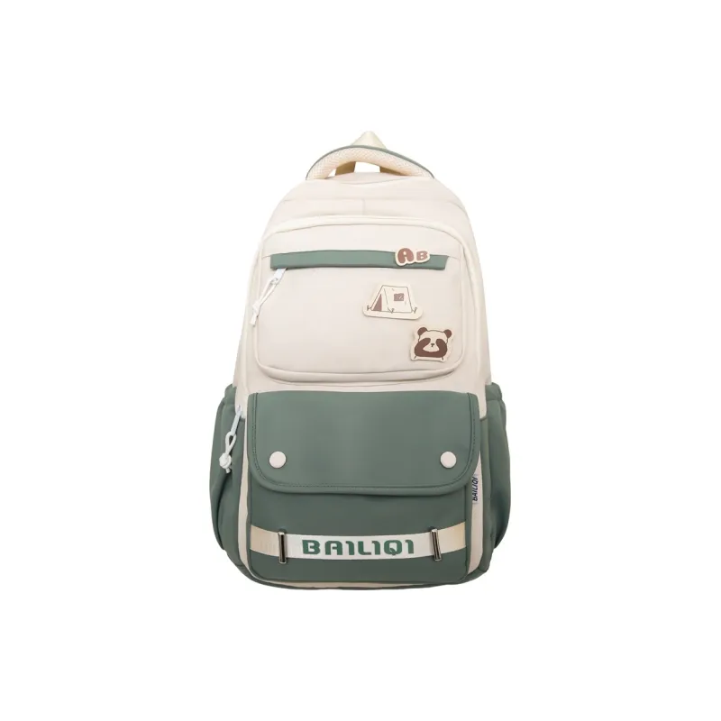 Alcohol Dragon Nylon Backpack Women's Multicolor-23