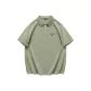 [Premium Waffle Knit]Palm Green (B Hearty Chest Logo)
