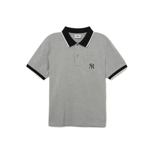 MLB Polo Shirts Men Gray