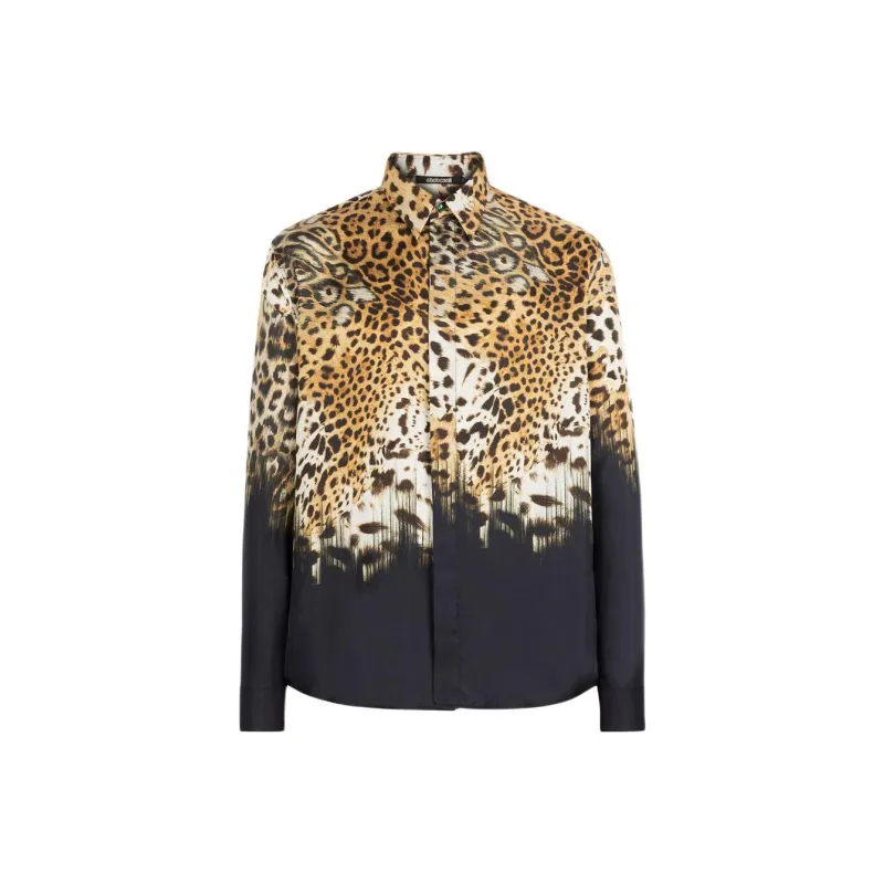 Roberto Cavalli Leopard print Long sleeved Shirt-0