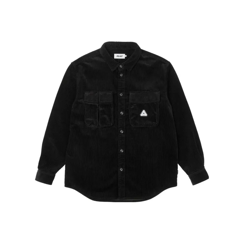 PALACE Cargo Cord Shirt 'Black'-0