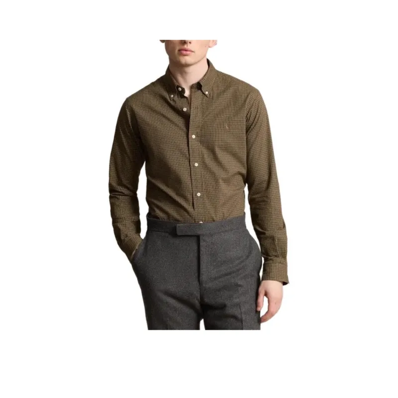 Polo Ralph Lauren FW24 Shirt Men's Brown-0