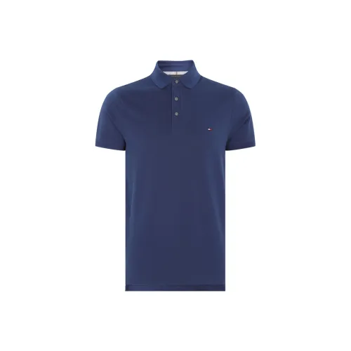tommy Sandal Hilfiger 1985 Series Polo Shirt Men's Deep Sea Blue