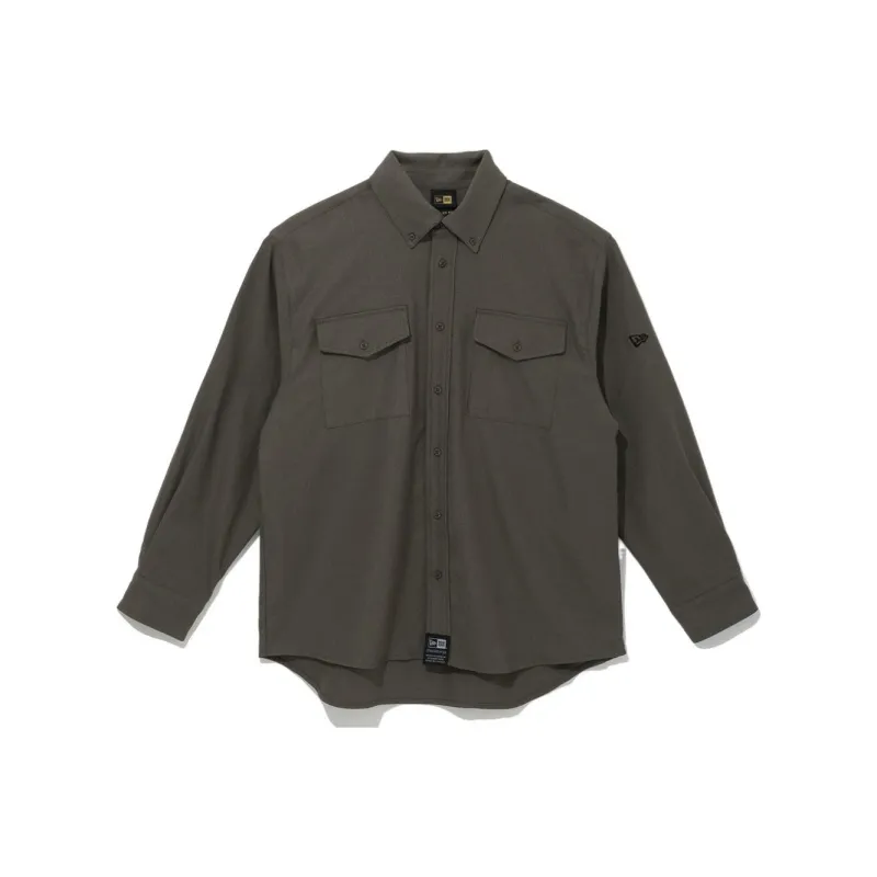 New Era Shirts Men Olive Green-0