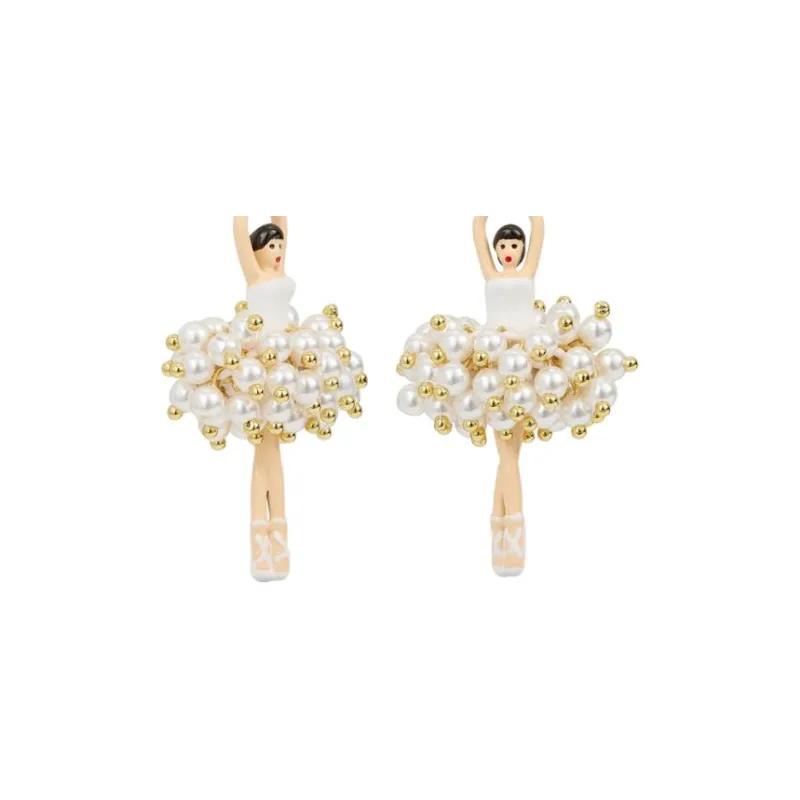 LES NEREIDES Alloy Earrings Women's Gold-1