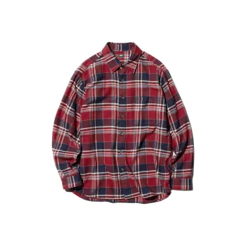 UNIQLO Shirts Unisex Maroon