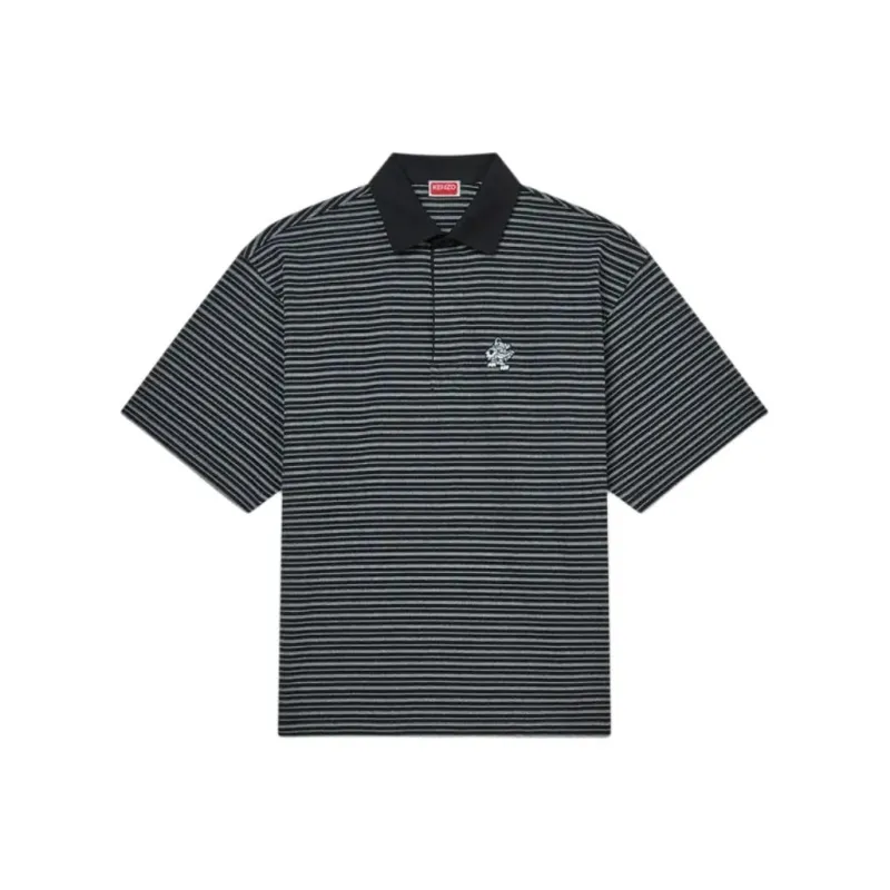 KENZO Verdy SS25 Polo Shirt Men's Black-0