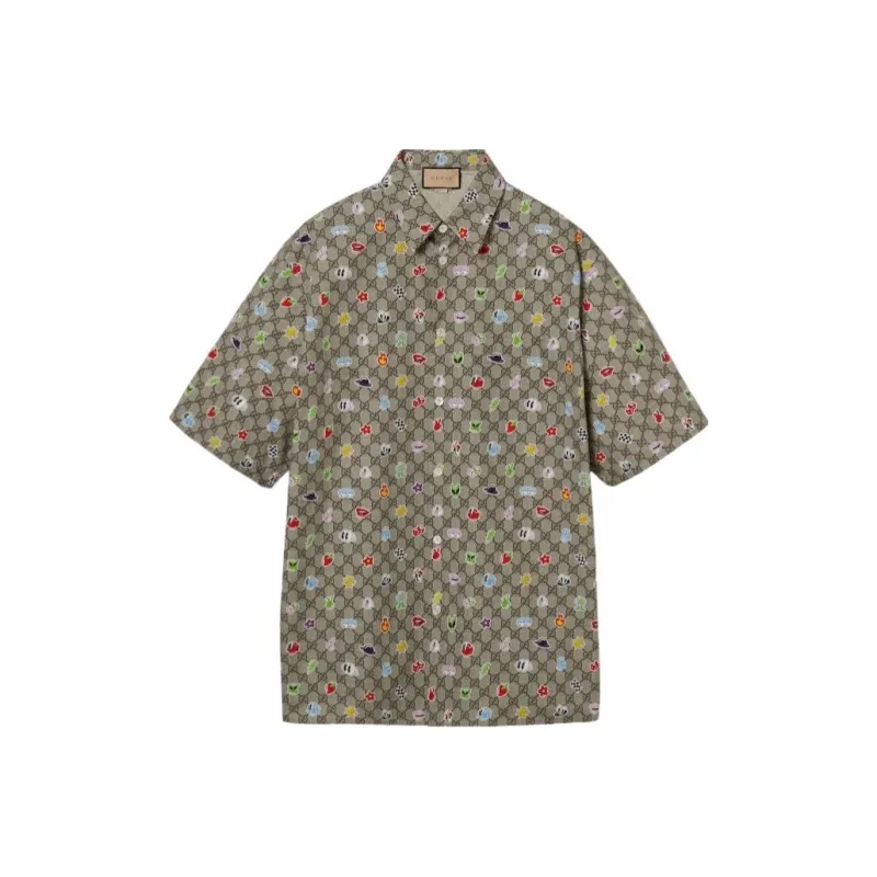 GUCCI SS24 Shirt Men's Multicolor-0