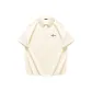 [Premium Waffle Knit]Light Beige (B Hearty Chest Logo)