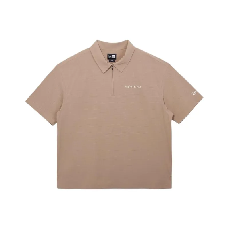New Era Polo Shirts Unisex Khaki-0