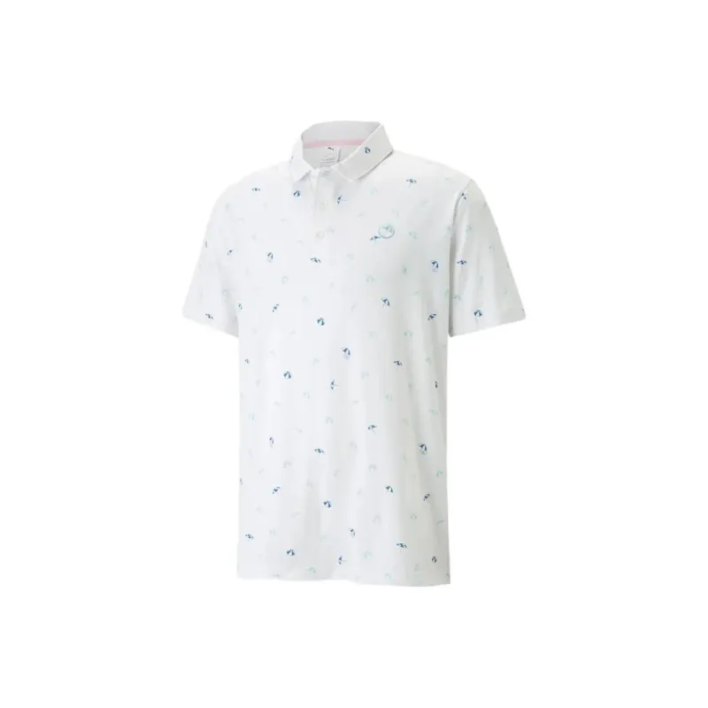 PUMA X ARNOLD PALMER CLOUDSPUN Polo Shirts Men Bright White-0