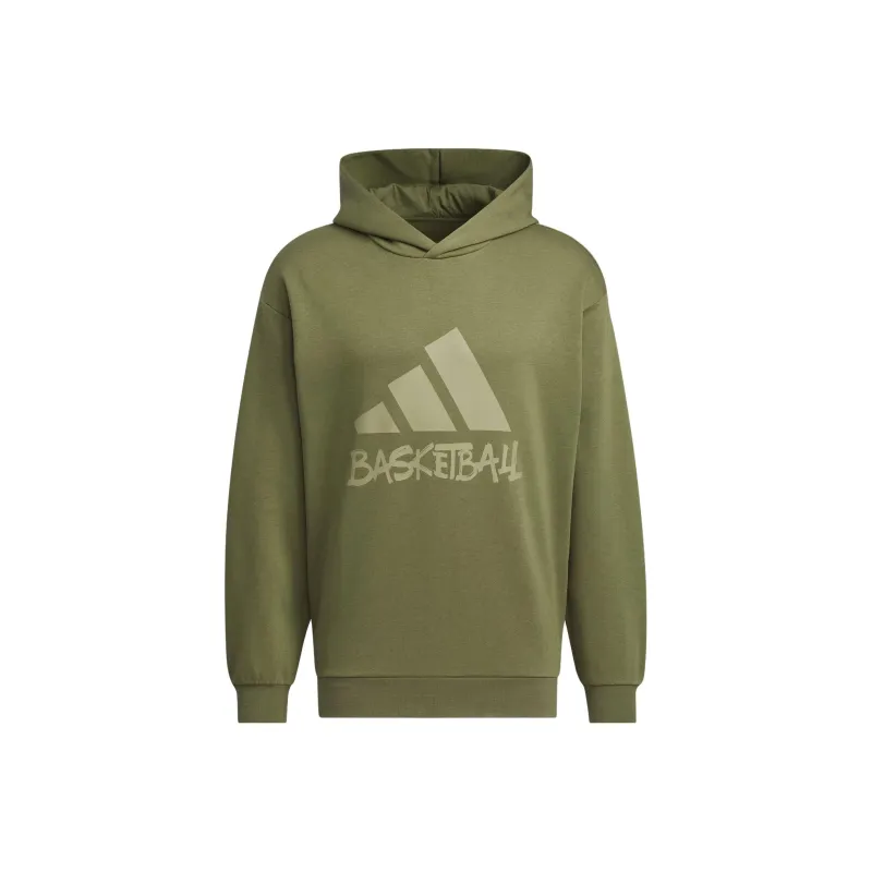 Adidas Sweatshirts Men Dark Olive Green-0