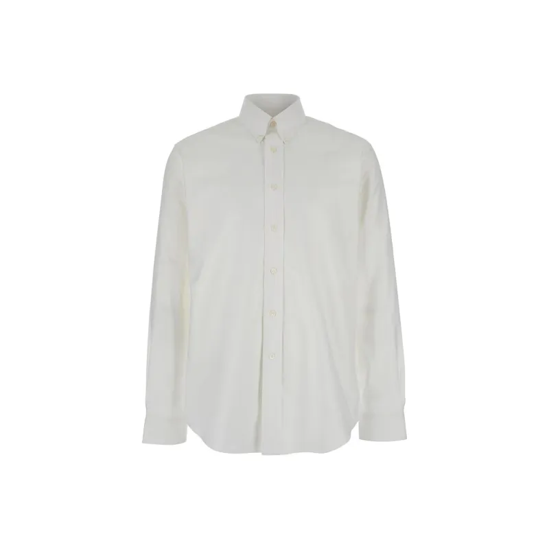 Givenchy Logo Embroidered Long Sleeved Shirt-0