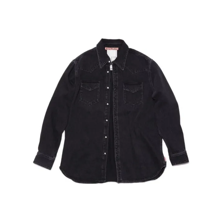 Acne Studios Collared Button Up Jacket-0