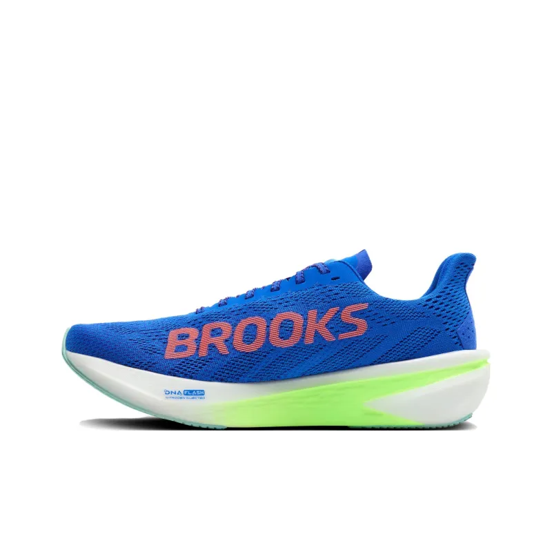 Brooks Anti Slip Wear Resistant Low Top Casual Running Shoes Men's Blue-2
