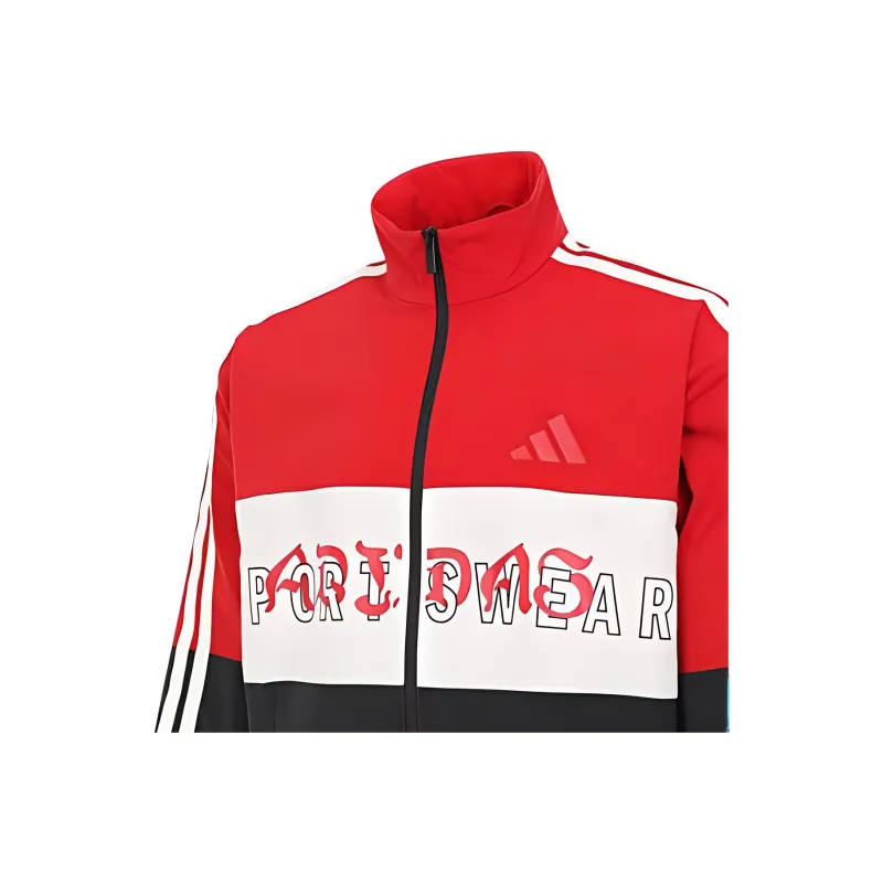 Adidas Jackets Coats Unisex Red Black-2