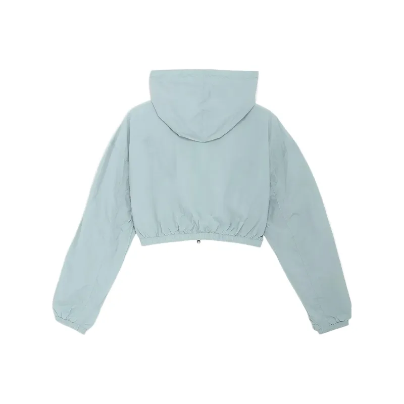 PUMA ESS+ Cropped Coat Women's Mint Green-1