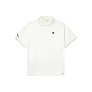 BAPE BLACK Paisley Placket Polo Shirt