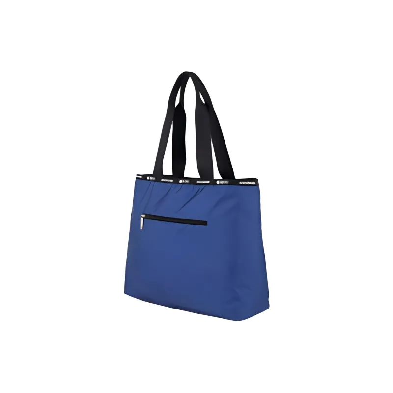 Skechers Fabric Tote Bag, Shopping Bag, Handbag, Shoulder Bag Trumpets Unisex Mazarin Blue-2