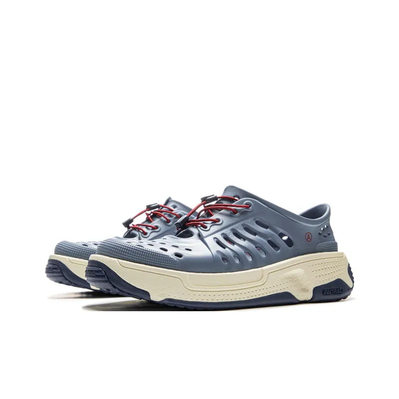 ANB x LiNing Pan Gu Trek Breathable River Trekking Shoes Unisex Fall Blue-2