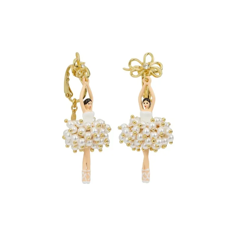 LES NEREIDES Alloy Clip On Earrings Women's Gold-0