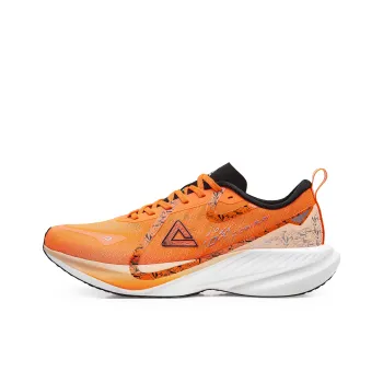 PEAK State Pole Running Shoes Unisex Low Top Fluorescent Laser Red