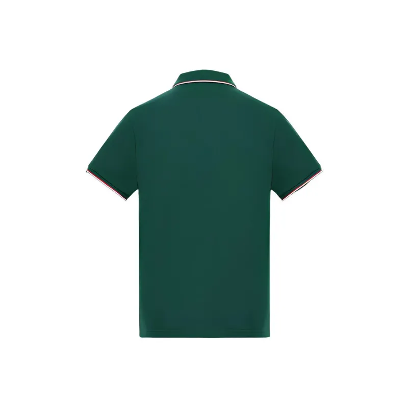 Moncler Polo Shirt Men's Peacock Green-1