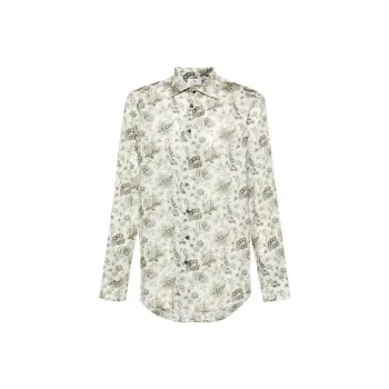ETRO Paisley Printed Long Sleeved Shirt
