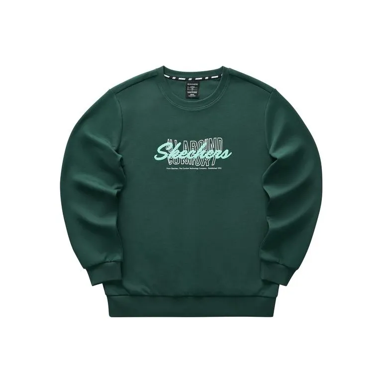 Skechers Sports Life Collection Sweatshirt Unisex Estate Green-0