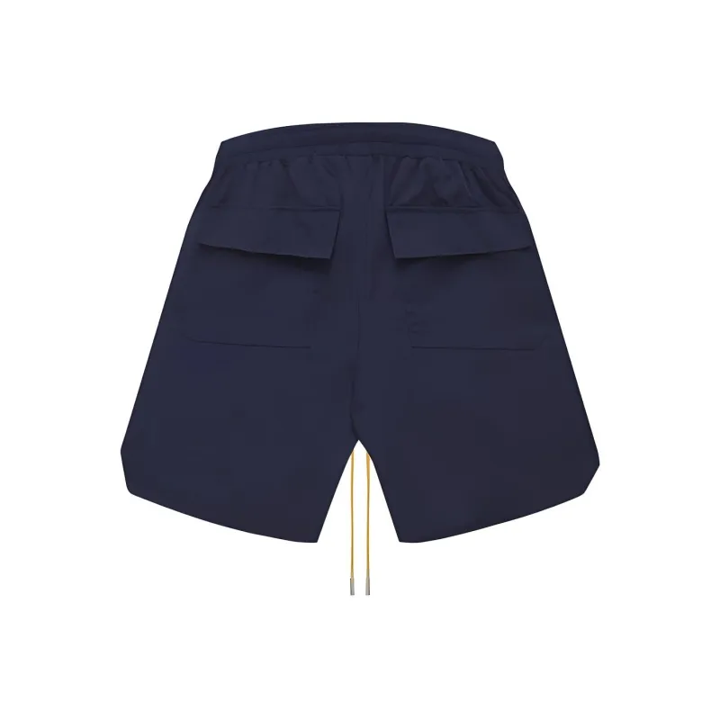 RHUDE Casual Shorts Men Blue-1