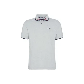 BARBOUR FW24 Polo Shirt Men's Gray