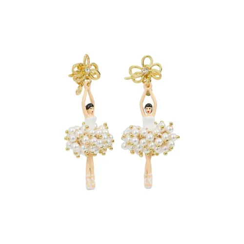 LES NEREIDES Alloy Earrings Women's Gold