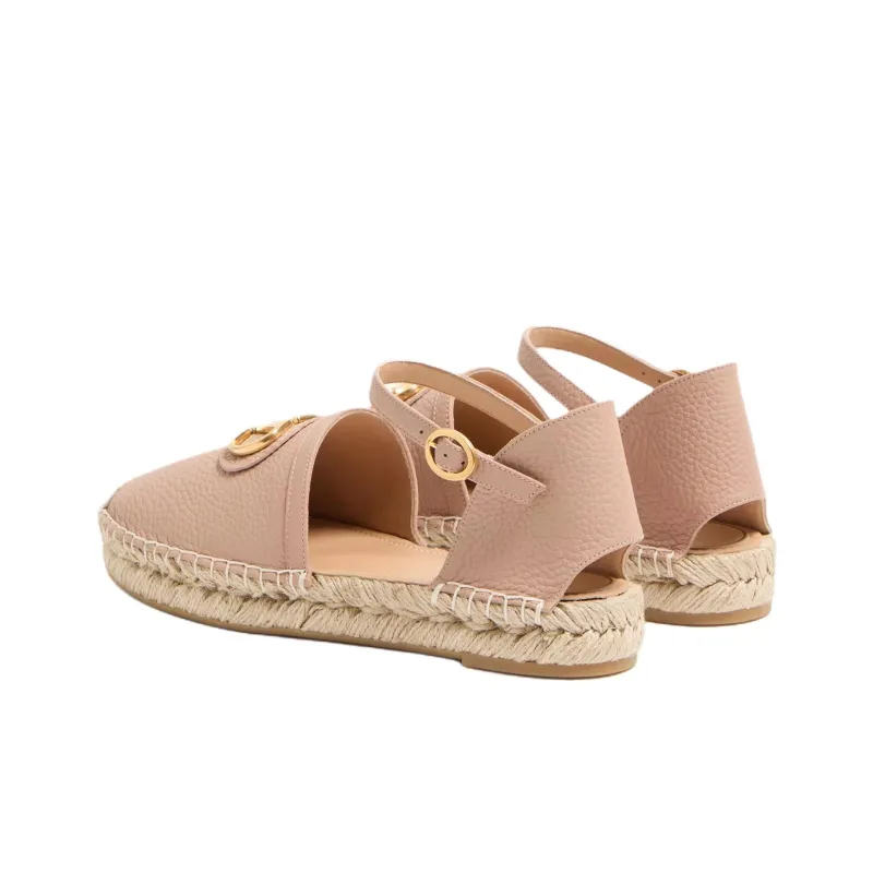 Valentino Vlogo Signature Espadrilles Women's Pink-3