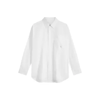 CALVIN KLEIN Shirt Men's Moon White
