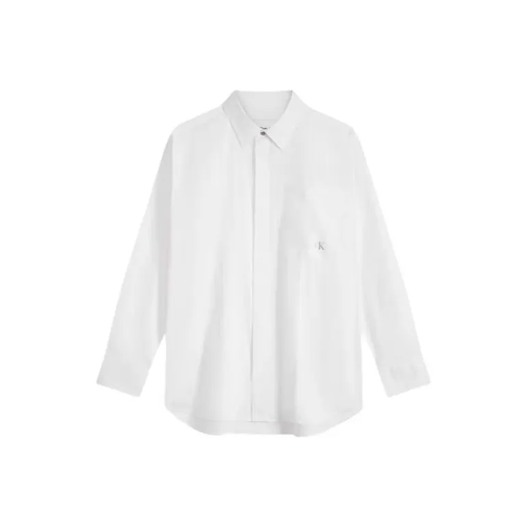 CALVIN KLEIN Shirt Men's Moon White-0