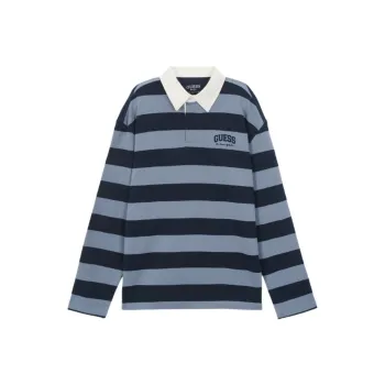 GUESS Polo Shirts Unisex Blue