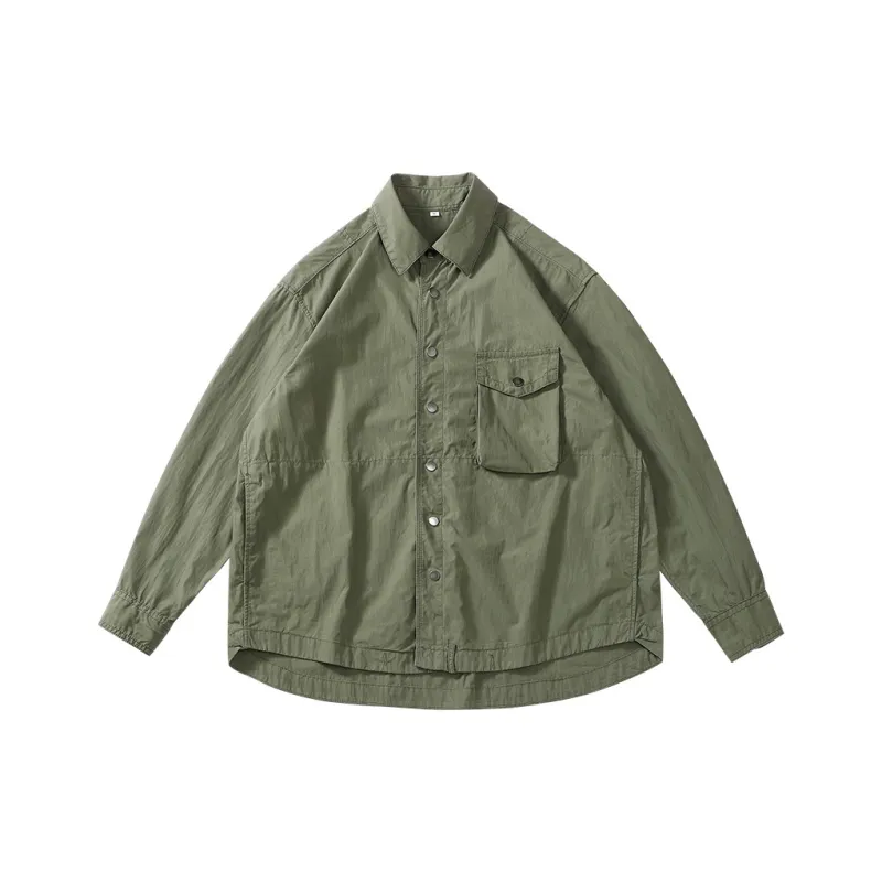 SET FUNS Outdoor Style Shirt Spring And Fall Season Unisex-2